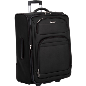 Black luggage PNG image-10740